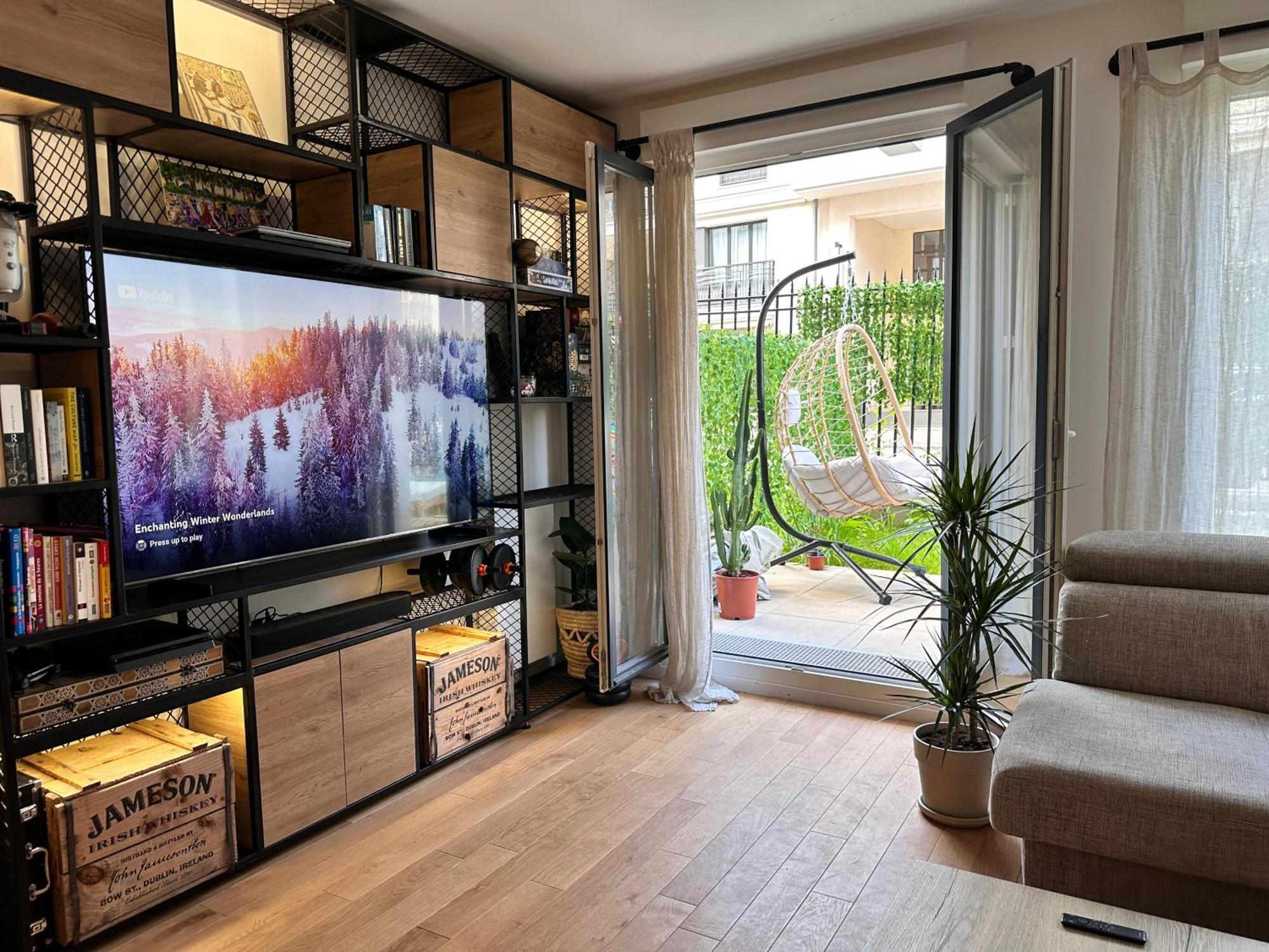 Cosy Summer Stay In Boho Style Apartment - 8 Mins From Paris Center - Garden And Underground Parking Clamart Exteriér fotografie