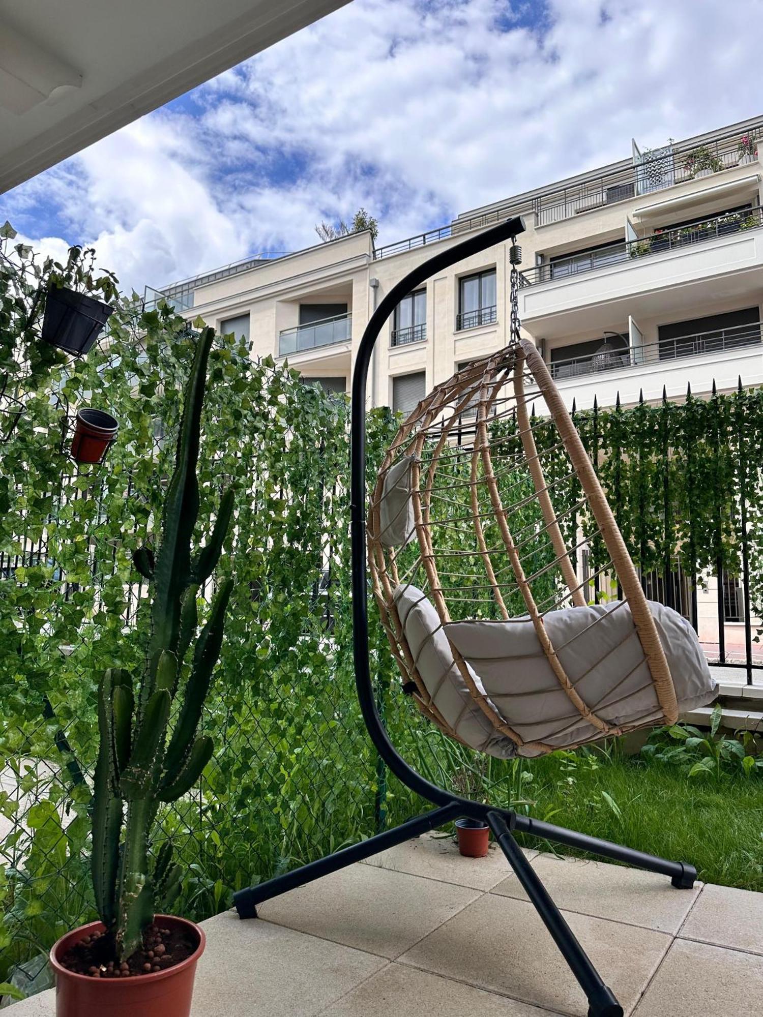 Cosy Summer Stay In Boho Style Apartment - 8 Mins From Paris Center - Garden And Underground Parking Clamart Exteriér fotografie